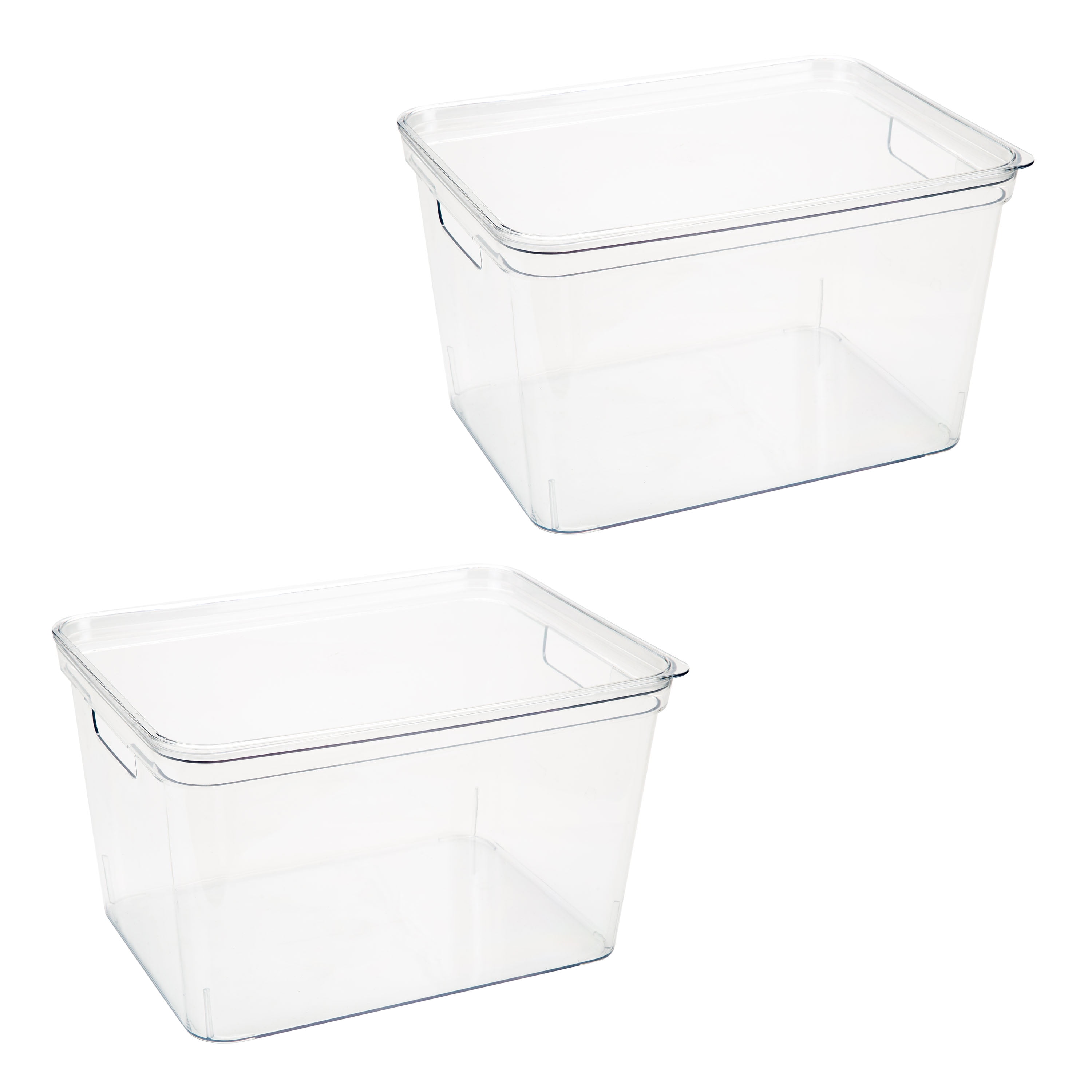 Clear Storage Bins with Lid – Theorganizingwarehouse