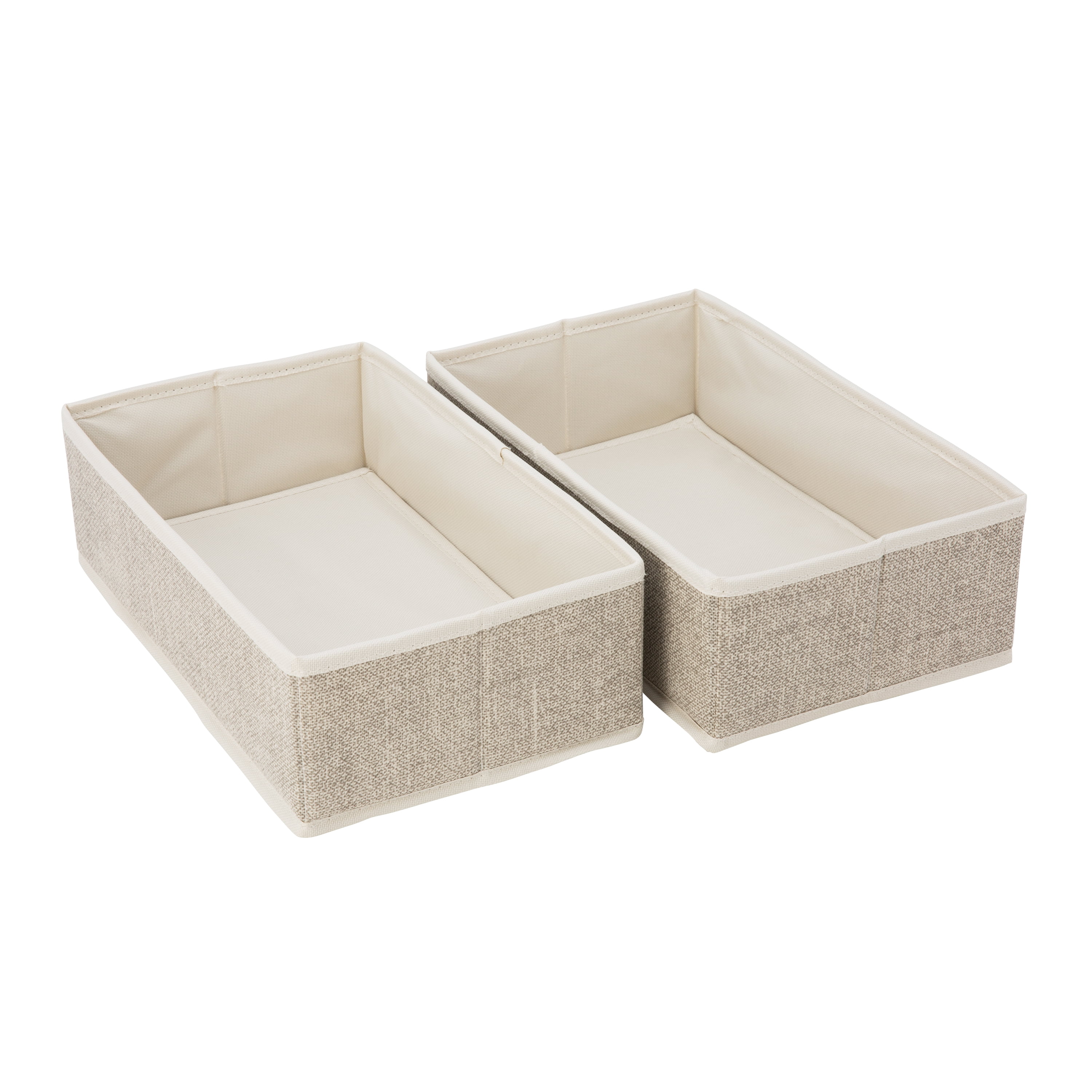 Simplify Collapsible Storage Cube in Faux Jute - Walmart.com