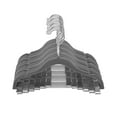 thumbnail image 1 of Simplify 24 Pack Children's Velvet Hangers in Grey, 1 of 9