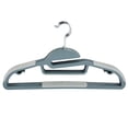 thumbnail image 1 of Simplify 24 Pack Plastic Ultimate Adult Shirt Hanger in Dark Grey, 1 of 7