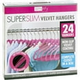 thumbnail image 1 of Simplify 24pk Velvet Hangers - Boxed, 1 of 1