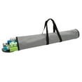 thumbnail image 1 of Simplify 30" Wrapping Paper Storage Bag, Holiday Storage Polyester, Grey, 1 of 7