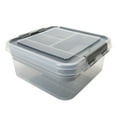thumbnail image 1 of Simplify 5 Compartment Gift Supply Storage Box in Grey, 1 of 4