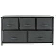 thumbnail image 1 of Simplify Adult  5 Drawer Storage Dresser in Grey, 1 of 9