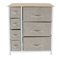 thumbnail image 1 of Simplify 7 Drawer Storage Dresser in Beige, 1 of 8
