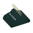 thumbnail image 1 of Simplify 75 Pack Velvet Gold Hook Hangers in Emerald, 1 of 7