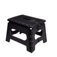 thumbnail image 1 of Simplify 9" Anti-Skid Folding Single-Step Stool in Black Polypropylene, 1 of 7