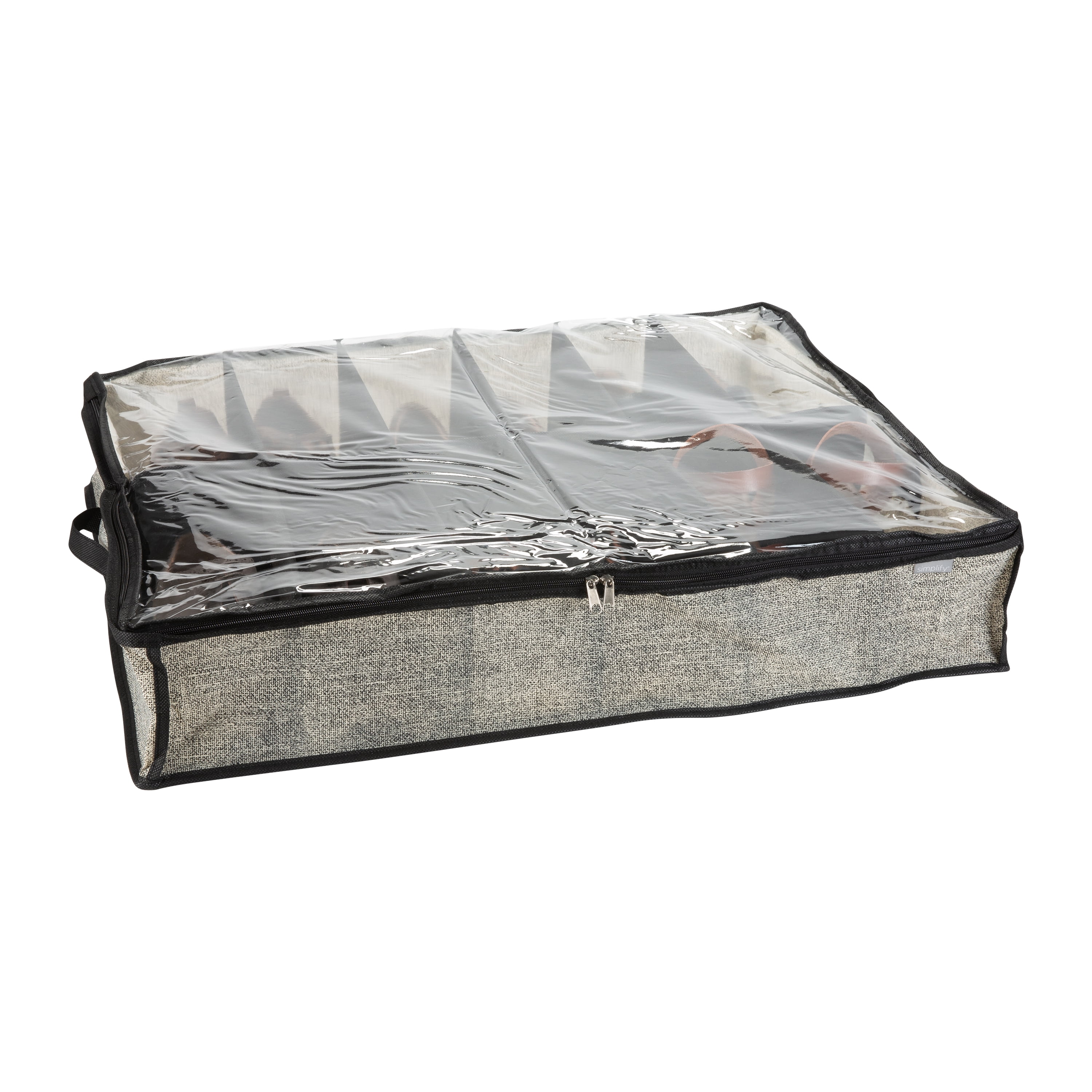 Plastic shoe storage under bed sale