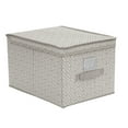 thumbnail image 1 of Simplify Boho Adult Large Printed Nonwoven Storage Box in Grey, 1 of 5
