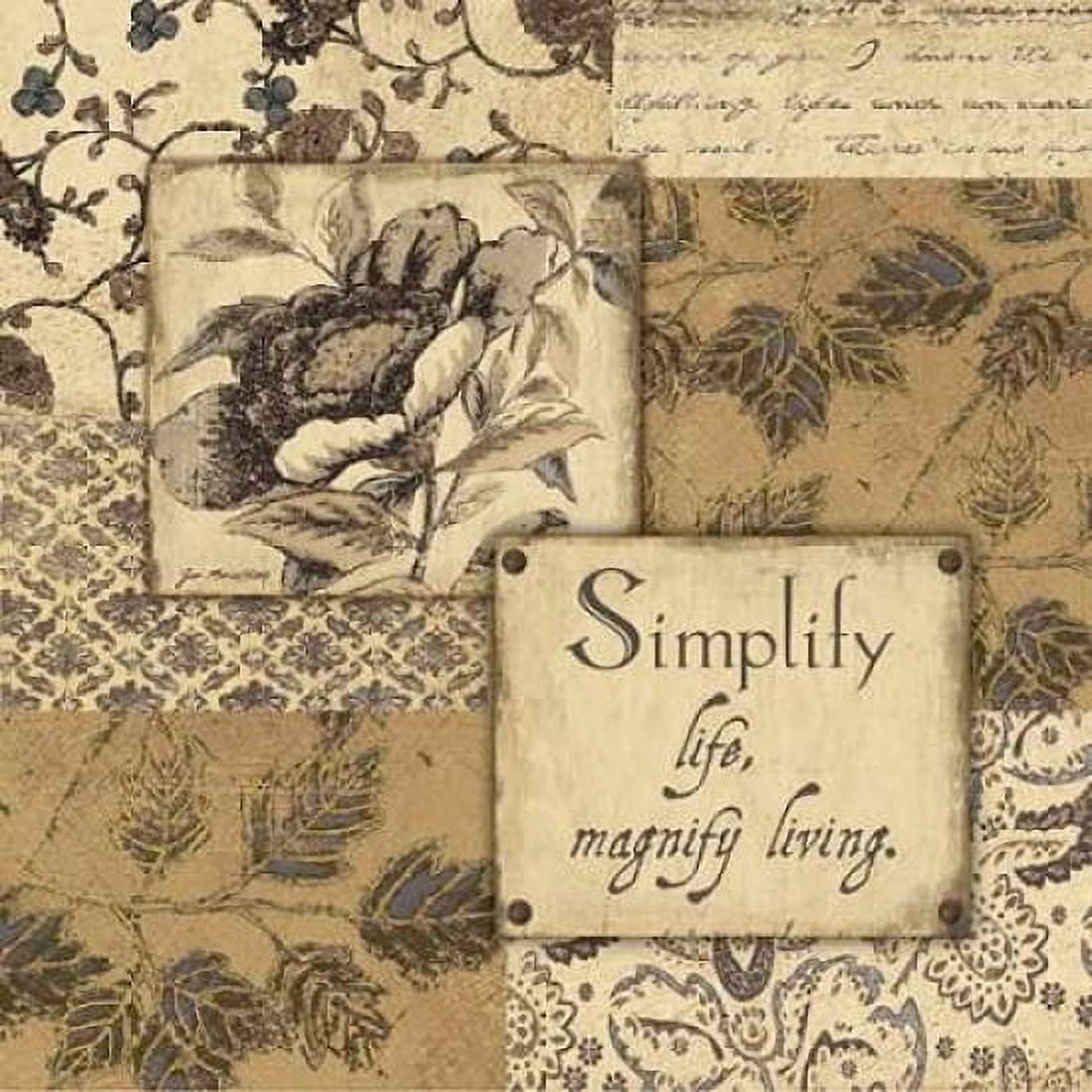 Simplify Canvas Art - Jo Moulton (24 x 24)