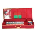 thumbnail image 1 of Simplify Christmas Holiday Gift Wrap Box Organizer in Red, 1 of 9