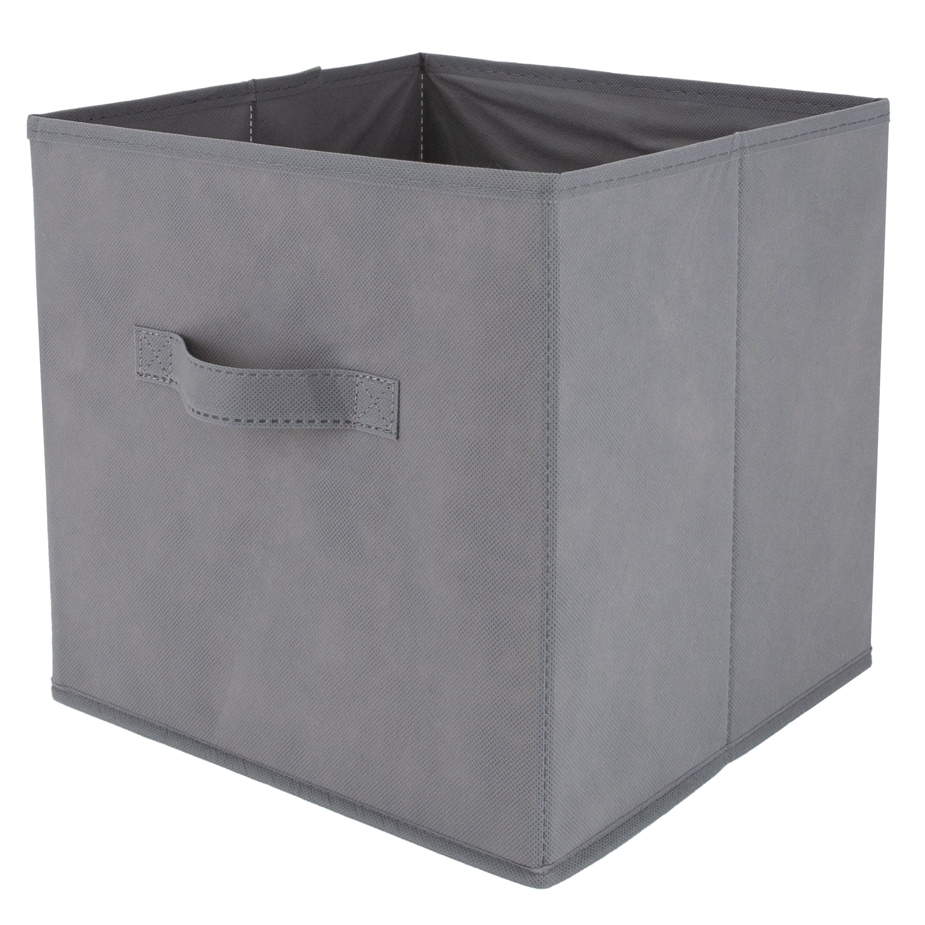 Simplify Collapsible Fabric Storage Cube in Grey
