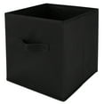 thumbnail image 1 of Simplify Collapsible Storage Cube in Black, 1 of 6