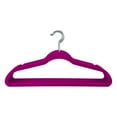 thumbnail image 1 of Simplify Durable Plastic and Fabric Clothes Hanger, 10 Count, 1 of 9