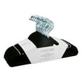 thumbnail image 1 of Simplify Kid's 25 Pack Velvet Hangers with Race Car Icon in Black, 1 of 8