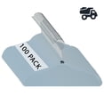 thumbnail image 1 of Simplify Kids 100 Pack Velvet Hangers in Light Blue, 1 of 7