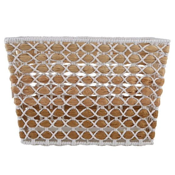 Simplify Large Paper Rope Woven Tote