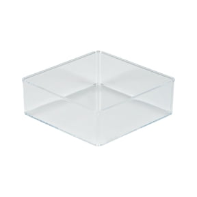 Simplify Large Square Drawer Organizer, Clear