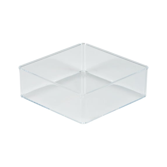 Simplify Large Square Drawer Organizer, Clear