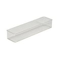 thumbnail image 1 of Simplify Long Narrow Drawer Organizer, 3" x 12", Clear, 1 of 7