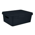 thumbnail image 1 of Simplify Medium Vinto Storage Box with Lid in Charcoal, 1 of 5