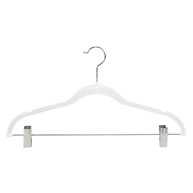 Pp Hangers, Large Wavy Clothes Hangers, Seamless Non-slip Plastic Clothes  Hangers, Multifunction White Clothes Hanger For Household - Temu