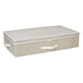 thumbnail image 1 of Simplify Non Woven Underbed Storage Box Faux Jute 25423-FEJ, 1 of 5
