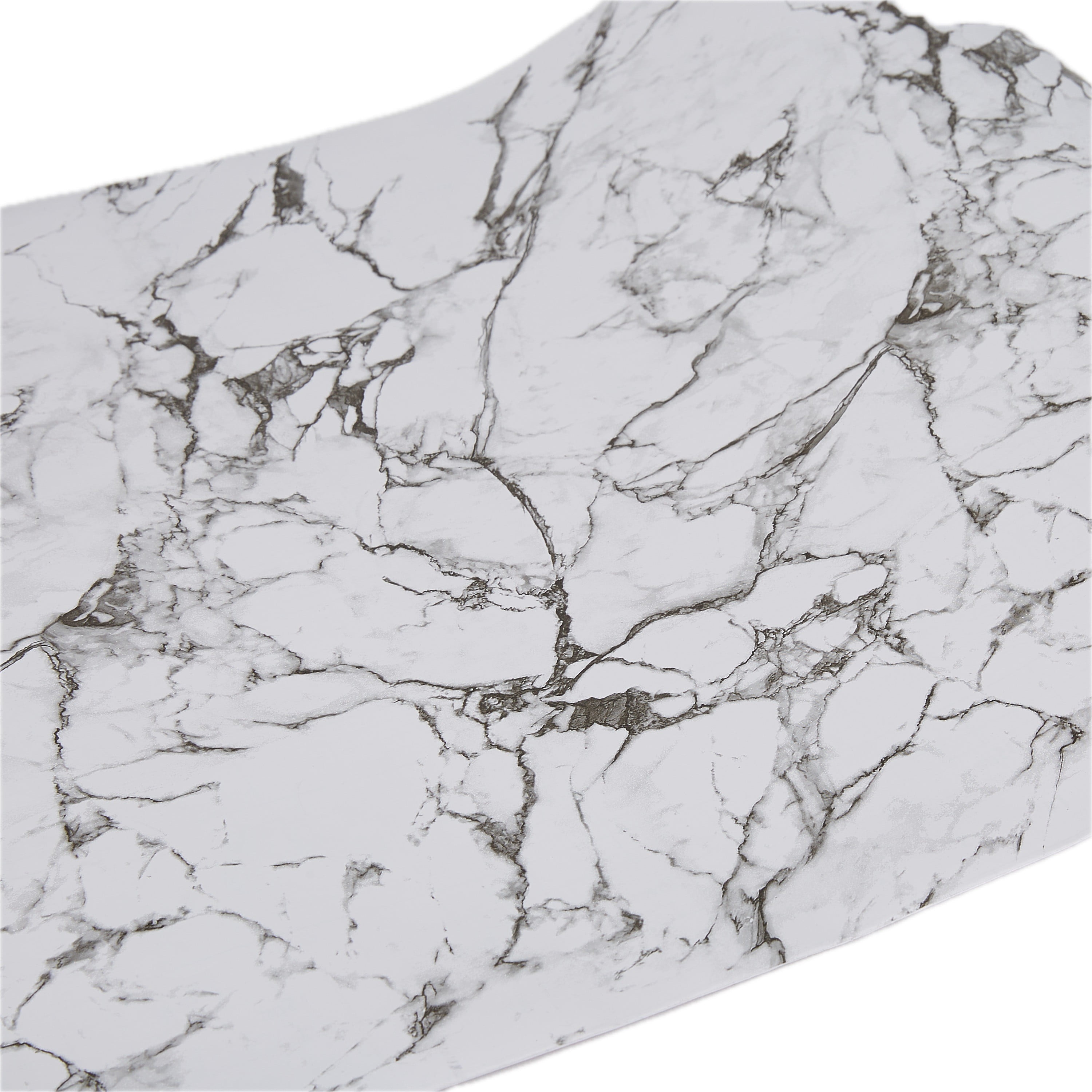 Simplify Shelf Liner Jumbo Roll 30 Square Feet - Marble Pattern Non Adhesive Cabinet Liner | Waterproof Kitchen Drawer Liner | 18x240 Inch