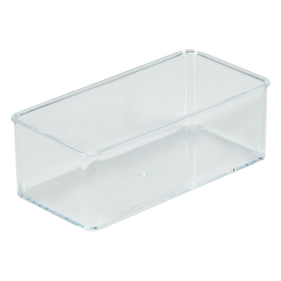 Simplify Small Narrow Drawer Organizer, Clear