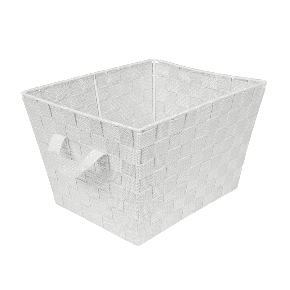 Simplify Small Woven Storage Basket in Grey