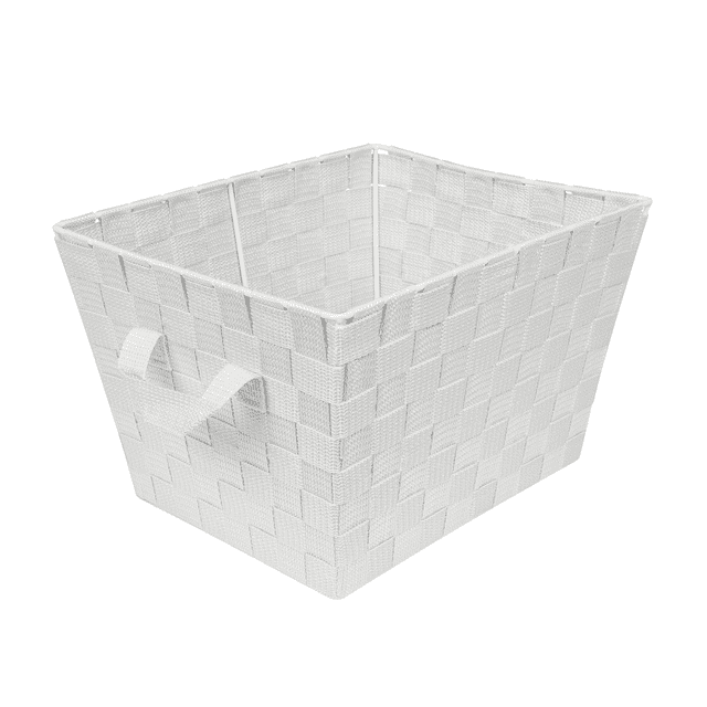 Simplify Small Woven Storage Basket in Grey
