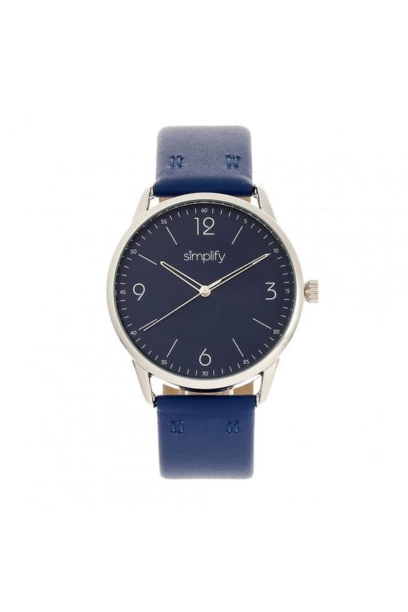 The 6300 Leather-Band Watch - Blue