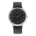 thumbnail image 1 of Simplify The 6500 Leather-Band Watch - Black, 1 of 9