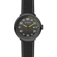 thumbnail image 1 of Simplify The 7100 Leather-Band Watch W/Date - Black/Yellow, 1 of 3
