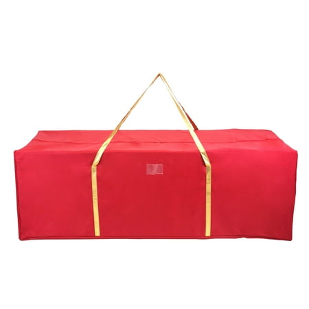 Simplify Tree Storage Bag up to 9.5 feet, Red Nonwoven