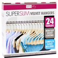 thumbnail image 1 of Simplify Velvet Hangers, Boxed, 24 Pack, 1 of 1