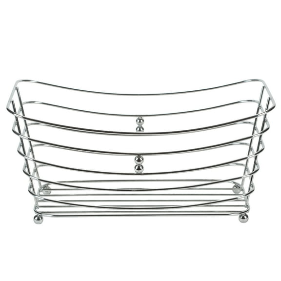 Simplify Wire Towel Storage Basket with Chrome Ball feet