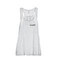 thumbnail image 1 of Simplify Women's Fashion Sleeveless Flowy Racerback Tank Top Sport Grey Medium, 1 of 5