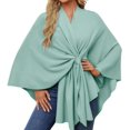 thumbnail image 1 of Simplifyleast Shawl Wrap, Elegant Shawl Wraps Soft Open Front Poncho Sweater, Chic And Light, 1 of 7