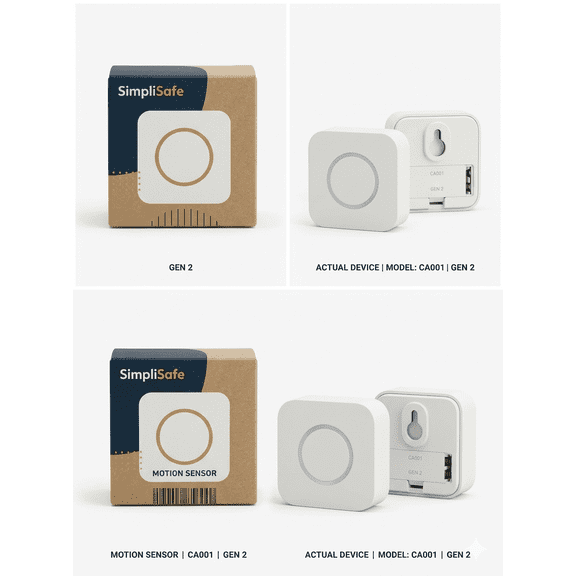 Simplisafe MOTION SENSOR White CA001 GEN2