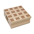 thumbnail image 1 of Simplistic Mudcloth Pattern Square Rubber Stamp Stamping Scrapbooking Crafting - Small 1.25in, 1 of 7