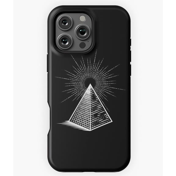 Simplistic Sacred Geometry Pyramid M4028 Phone Case for iPhone 17 16 15 14 13 12 11 Pro Max