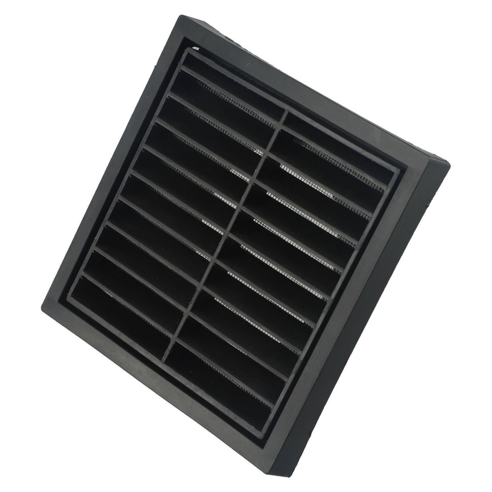 Simplistic Style 4 Inch Plastic Grille Cover for Efficient Air Exchange