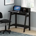 thumbnail image 1 of Simplistic a Frame Computer Desk, Espresso, 1 of 6