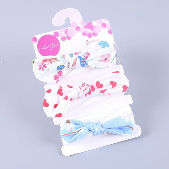 Simplmasygenix Children's Day Kids Bodysuit Clearance 3PC Newborn Toddler Baby Girls Boys Print Bow Headband Headwear Accessories