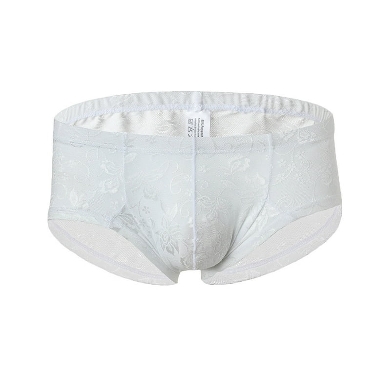 Simplmasygenix Men's Comfort Soft Boxer Brifts Underwear Men's Fashion  Pullover Sexy Underwear Bib Overalls 