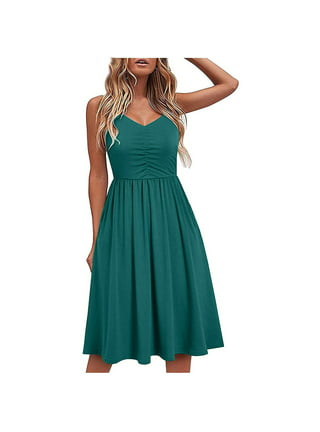 Simplmasygenix Mothers Day Gifts Womens Dress Clearance Summer Fashion  Sequins Sleeveless Solid Make Dress Party Dress Formal Dresses
