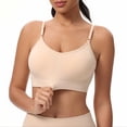 thumbnail image 1 of Simplmasygenix Summer Sports Bras for Women Backless Supportive Breathable Running Gym Bralettes, 1 of 9