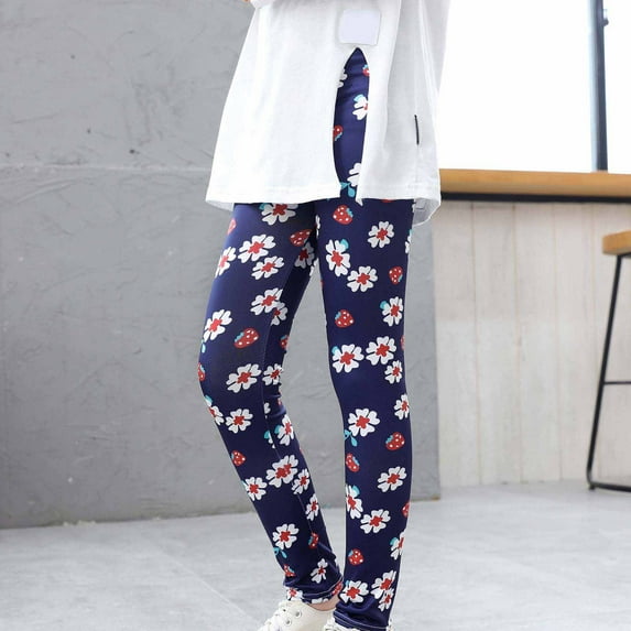 Simplmasygenix Toddler Pants Cargo Wide Leg Teens Boys Girls High Waist Plus Keep Warm Casual Leggings Pants