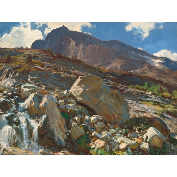 Simplon Pass Poster Print by John Singer Sargent 55573